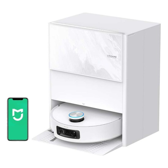 Робот Прахосмукачка Dreame Aqua10 Ultra Track Complete – 25 000 Pa, Бял