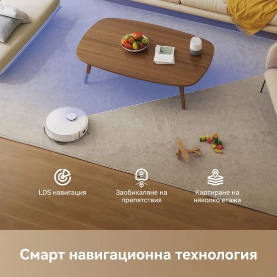 Робот Прахосмукачка Dreame L10s Pro Gen3 – 13 000Pa, Бял