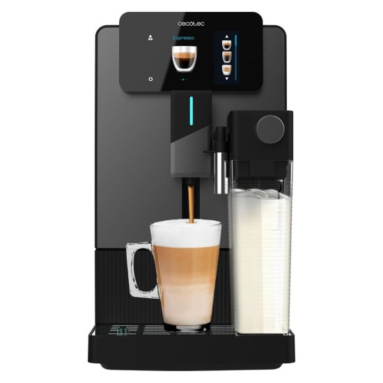 Кафеавтомат Cecotec Cremmaet Latte Touch - 1350W, 19bar, Черен