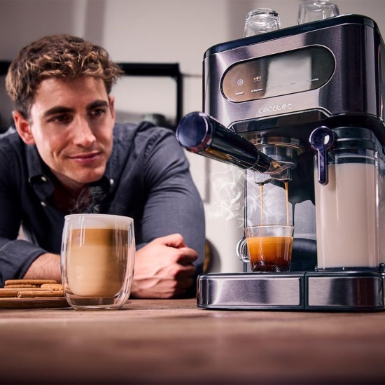 Еспресо Кафемашина Cecotec Power Espresso 20 ColdBrew – 20 Bar, Черна