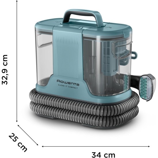 Перяща Прахосмукачка за Петна Rowenta Clean It IN3021F0 – 400W, Синя