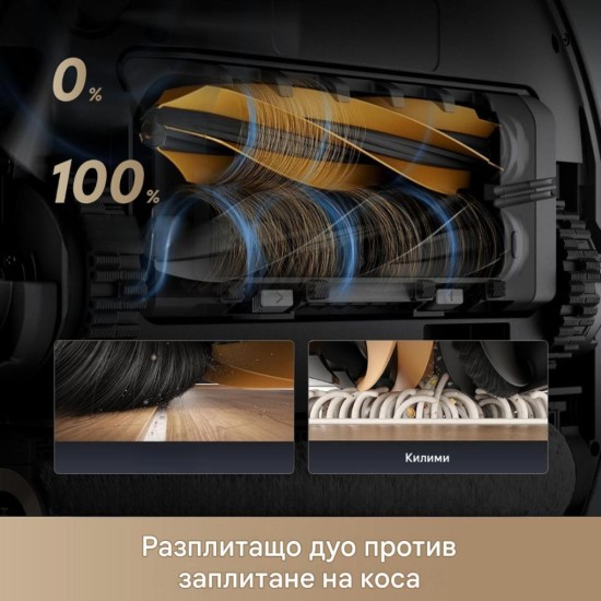 Робот Прахосмукачка Dreame Aqua10 Roller - Черен, 30 000 Pa