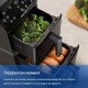 Вертикален Двоен Еър Фрайър Philips NA460/00 - 2750W, 10л, Черен