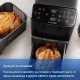 Вертикален Двоен Еър Фрайър Philips NA460/00 - 2750W, 10л, Черен