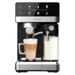 Еспресо Кафемашина Cecotec Power Espresso 20 Touch & Cream - 1350W, 20 bar, Черна