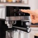 Еспресо Кафемашина Cecotec Power Espresso 20 Touch & Cream - 1350W, 20 bar, Черна
