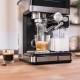 Еспресо Кафемашина Cecotec Power Espresso 20 Touch & Cream - 1350W, 20 bar, Черна