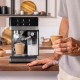 Еспресо Кафемашина Cecotec Power Espresso 20 Touch & Cream - 1350W, 20 bar, Черна