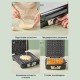Гофретник за 4 Белгийски Гофрети Yabano 8005-12 – 1200W, Черен