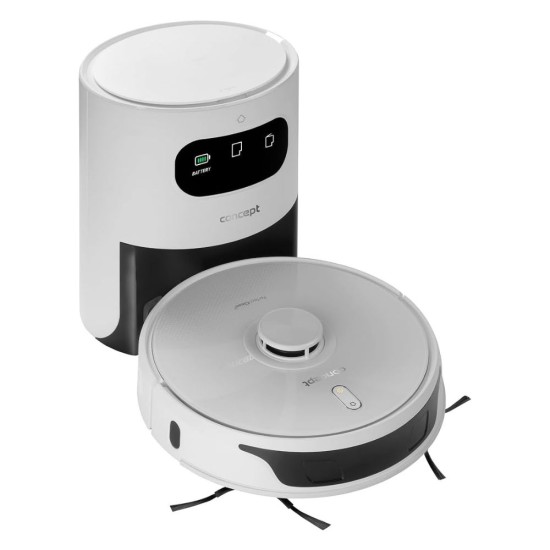 Робот Прахосмукачка Concept VR3450 – 4 000Pa, Бял