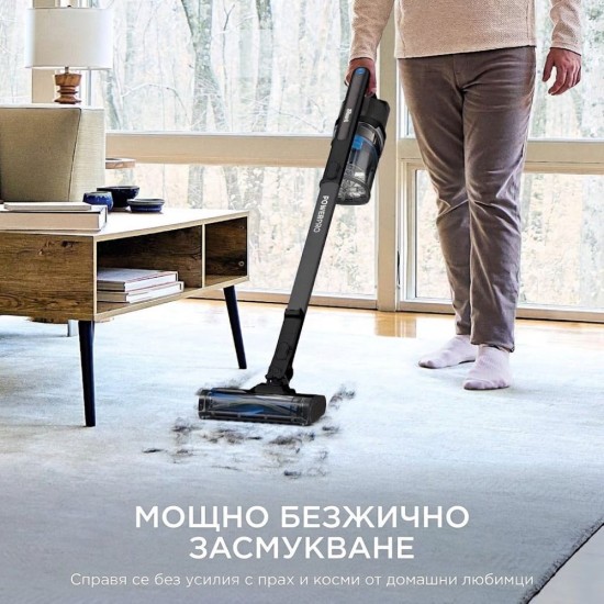 Вертикална Безкабелна Прахосмукачка Shark PowerPro IZ370EU – 181W, Сива