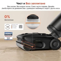 Безкабелна Прахосмукачка за Сухо и Мокро Почистване Roborock F25 ACE Pro – 25 000Pa, Черна