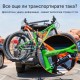 Протектор за Велосипедна Рамка Dothnix D-ZZ-1 - 4 Части, Черен
