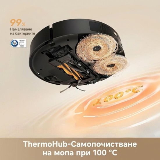 Робот Прахосмукачка Dreame L50s Pro Ultra – 30 000Pa, Черен