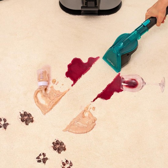 Перяща Прахосмукачка Cecotec Conga 6000 Carpet & Spot Clean XL Pro – 14 000Pa, Черна