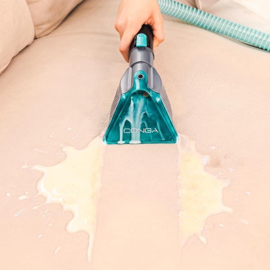 Перяща Прахосмукачка Cecotec Conga 6000 Carpet & Spot Clean XL Pro – 14 000Pa, Черна