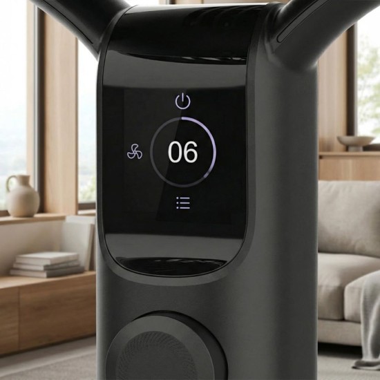 Вентилатор с Водна Мъгла Cecotec EnergySilence 390 - 50W, Черен