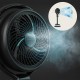 Вентилатор с Водна Мъгла Cecotec EnergySilence 390 - 50W, Черен