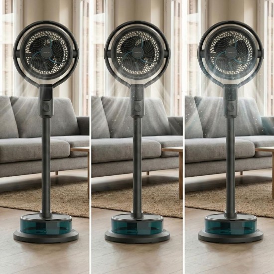 Вентилатор с Водна Мъгла Cecotec EnergySilence 390 - 50W, Черен