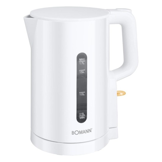 Електрическа Кана Bomann WK 6090 CB – 2200W, 1.7л, Бяла