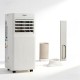 Мобилен Климатик 3 в 1 ROVSUN OL-A016TA20N2/F – 7000 BTU, Бял