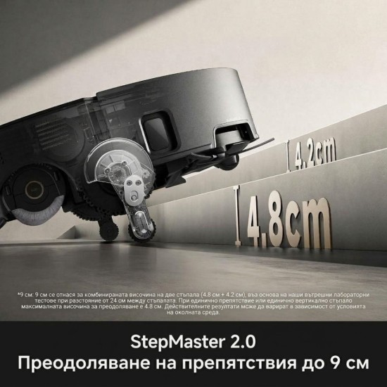 Робот Прахосмукачка MOVA Z70 Ultra Roller Complete – 36 000Pa, Черен