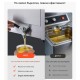 Професионален Електрически Фритюрник VEVOR SEF-101V - 2500W, 6.8л, Инокс