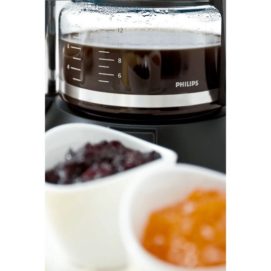 Кафемашина за Шварц Кафе Philips Café Gourmet HD5405/60, Черна
