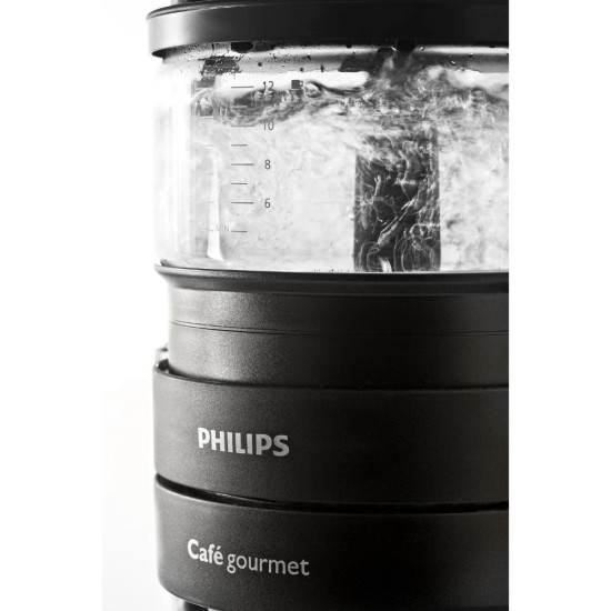Кафемашина за Шварц Кафе Philips Café Gourmet HD5405/60, Черна